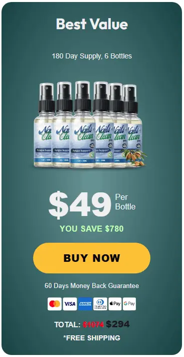 nailscleanpro 6 bottles price